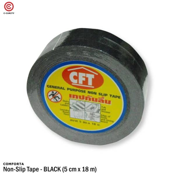 CFT เทปกันลื่นสีดำ ม้วนใหญ่ - non slip tape