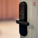 C-CURITY Digital Door Lock Smart Locks กลอนประตูดิจิตอล DMB501 ภาพติดตั้ง กลอนดิจิตอล