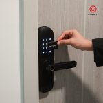 C-CURITY Digital Door Lock Smart Locks กลอนประตูดิจิตอล DMB501 กลอนดิจิตอล คีย์การ์ด Keycard Unlock