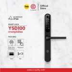YSD100 Yale Aluminum Door บานอลูมิเนียม Digital Door Lock Smart Lock กันน้ำ IP66 Waterproof