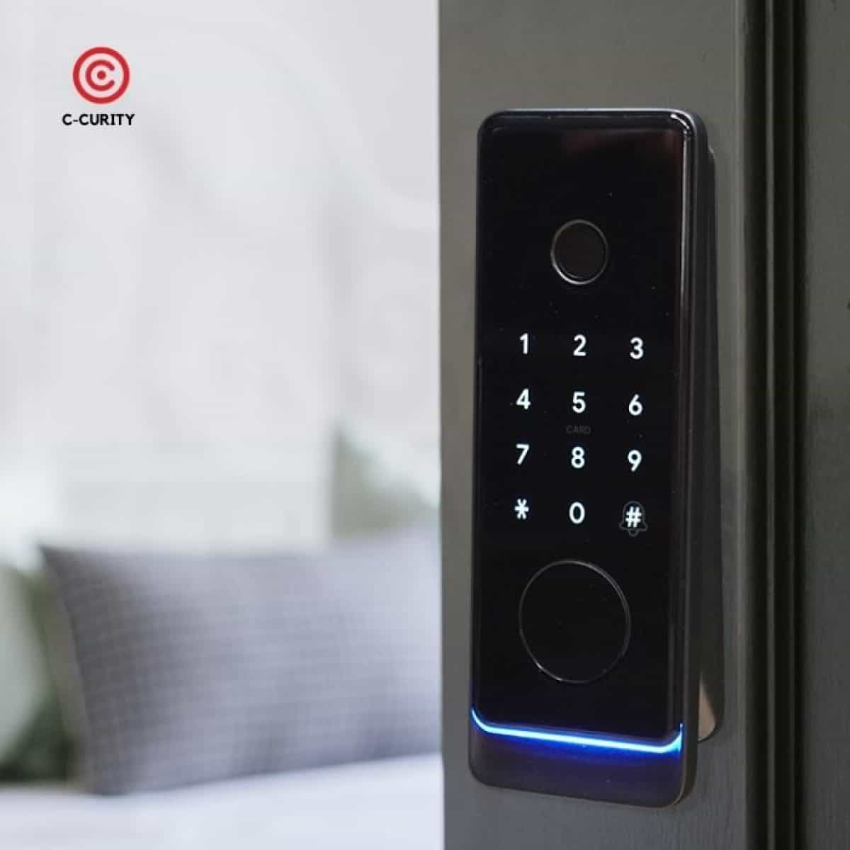C-CURITY Digital Door Lock สมาร์ทล็อค กลอนดิจิตอล 5 ระบบ รุ่น DRB 509 - Image 3