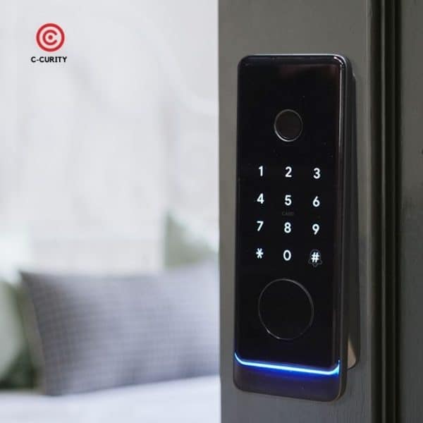 C-CURITY Digital Door Lock สมาร์ทล็อค กลอนดิจิตอล 5 ระบบ รุ่น DRB 509 - Image 3
