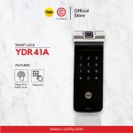 YDR41A กลอนประตูดิจิตอล ติดตั้งเสริม Yale Digital Door Lock Rim Lock Smart Home