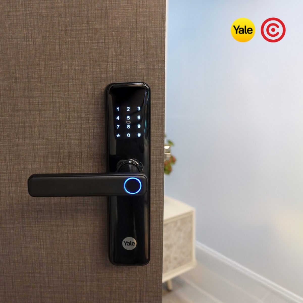 Yale Digital Door Lock Smart Lock model YDME50NxT C-CURITY