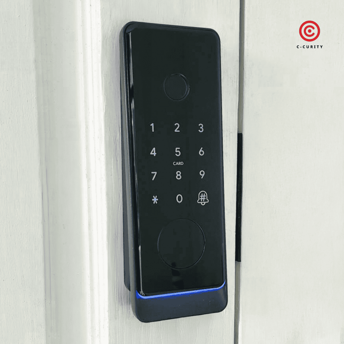 C-CURITY Digital Door Lock กันน้ำ มาตรฐาน IP 55
