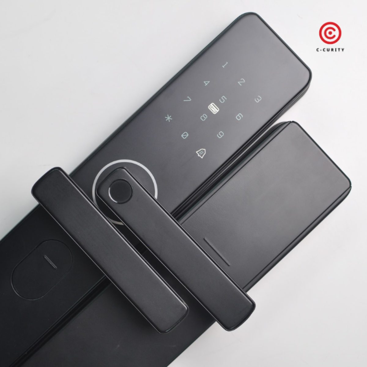 กลอนประตูดิจิตอลกันน้ำ Digital Door Lock with Waterproof IP65 C-CURITY