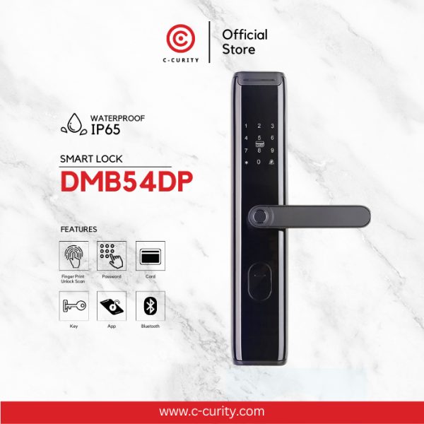 Digital Door Lock DMB54DP กลอนประตูดิจิตอล กันน้ำ IP65 Waterproof